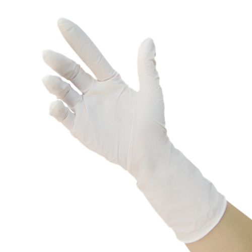 12寸一次性无粉白色丁腈手套