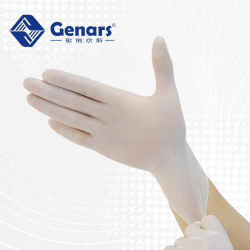 9寸一次性半透千级丁腈手套