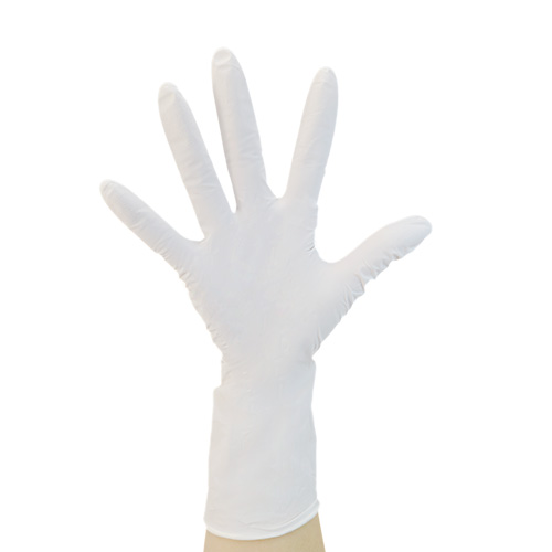 12寸无硫无氯白色丁腈手套