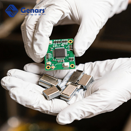 9寸一次性无卤防静电白色丁腈手套