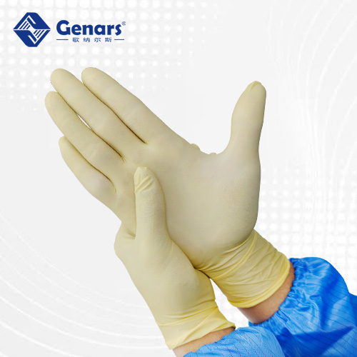 9寸一次性无粉乳胶手套