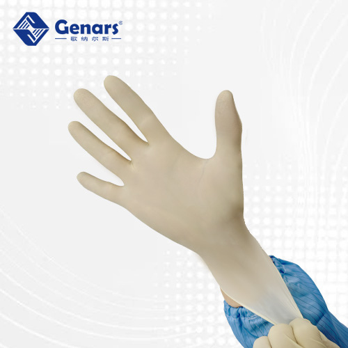 9寸一次性千级光面乳胶手套