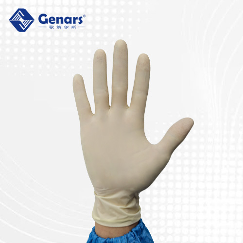 9寸一次性千级光面乳胶手套