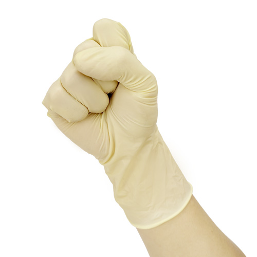 12寸一次性无粉乳胶手套