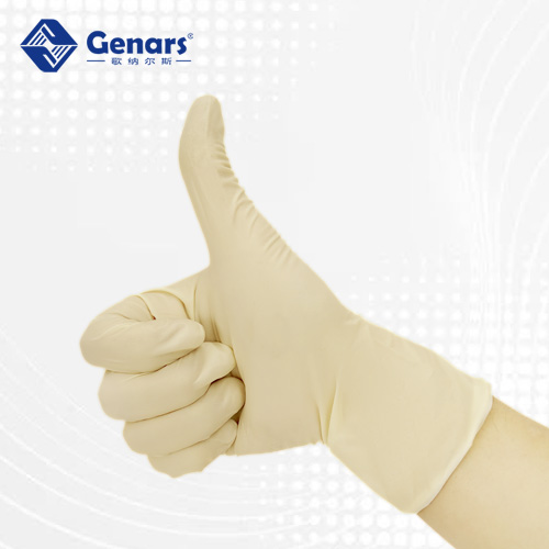 12寸一次性百级麻面乳胶手套