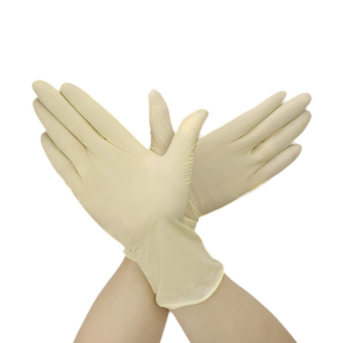12寸一次性百级光面乳胶手套