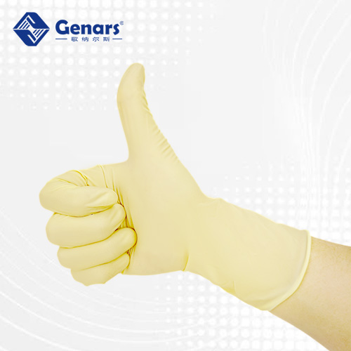 12寸一次性百级光面乳胶手套