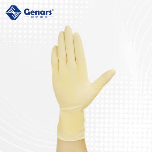 12寸一次性千级麻面乳胶手套